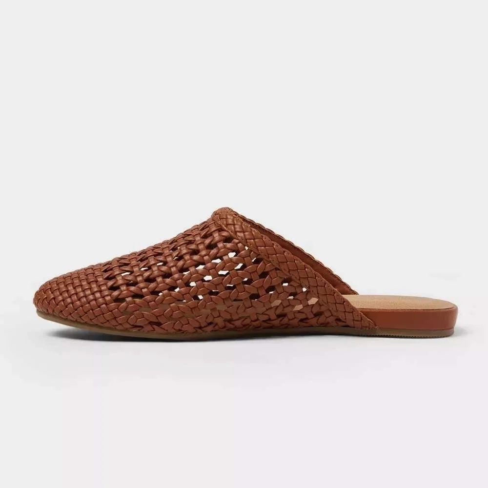 Women's Flats by Universal‎ Thread Rosaline Cognac Size 6 New With Tags